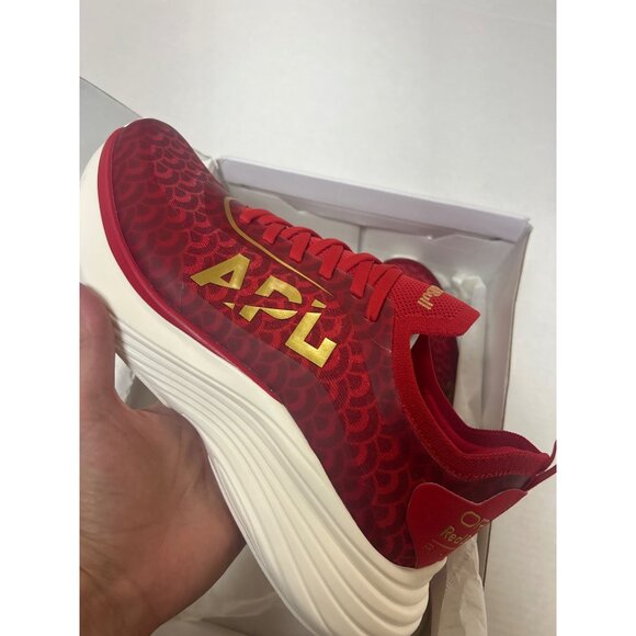 APL Podium Red Bull Sneaker Shoes Red/ivory/24K MENS